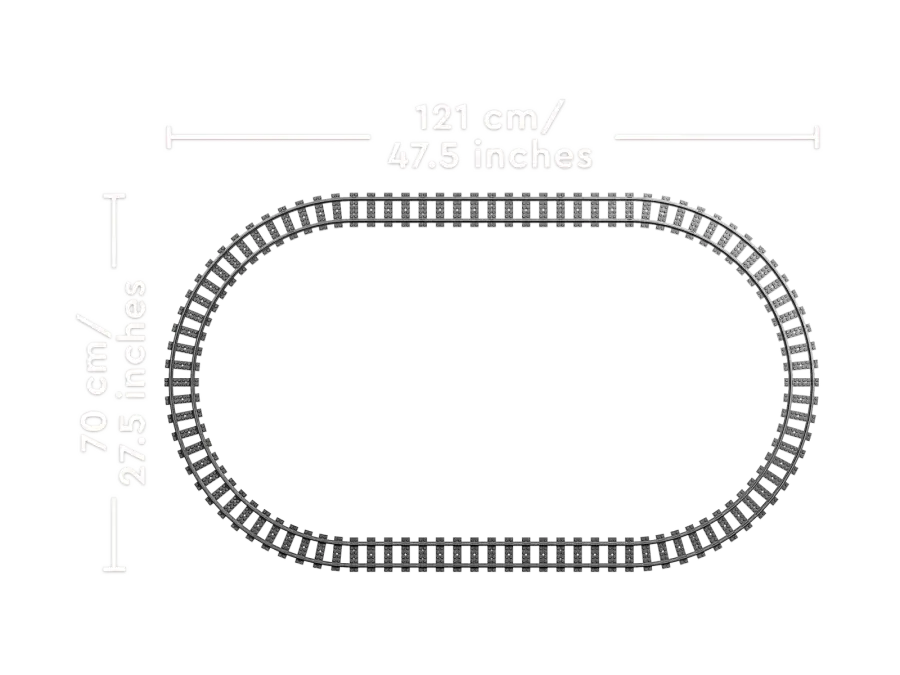 Блочный конструктор LEGO Пассажирский поезд-экспресс (60337)