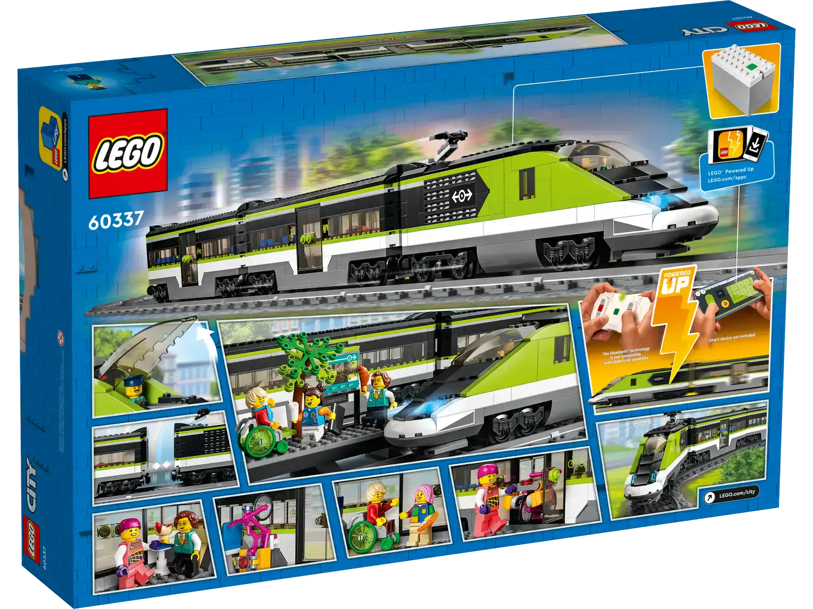 Блочный конструктор LEGO Пассажирский поезд-экспресс (60337)