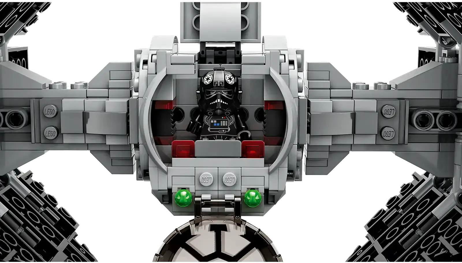 Блочный конструктор LEGO Star Wars Мандалорский истребитель против Перехватчика TIE (75348)