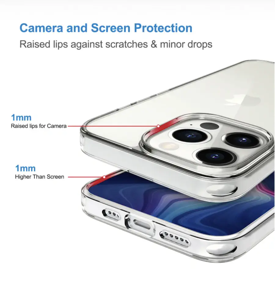 Чохол FJ Gears Protective Case for iPhone 13 Pro Max - Clear (CSB100100)