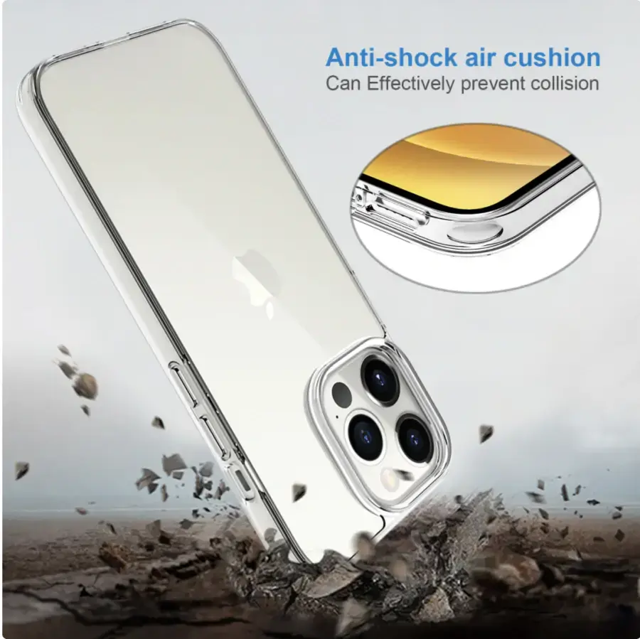 Чохол FJ Gears Protective Case for iPhone 13 Pro Max - Clear (CSB100100)