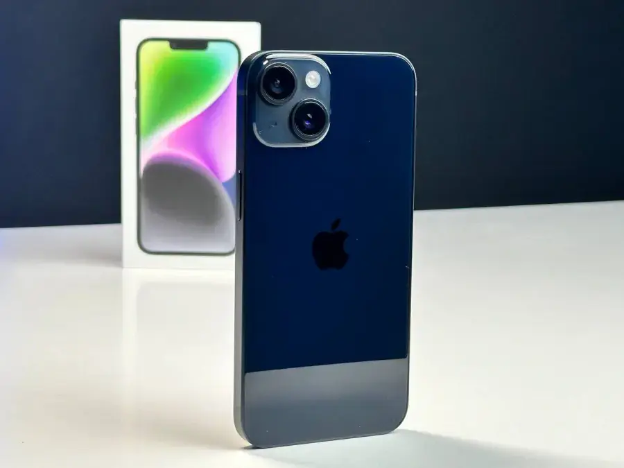 OPEN BOX Apple iPhone 14 256GB Midnight (MPVX3)🔋100% (Стан - 10/10, Комплект - повний | гарантія - 6 міс.)