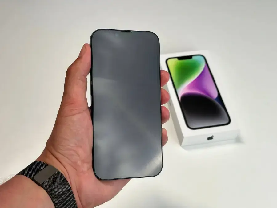 OPEN BOX Apple iPhone 14 256GB Midnight (MPVX3)🔋100% (Стан - 10/10, Комплект - повний | гарантія - 6 міс.)