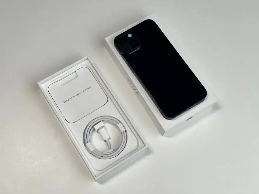 OPEN BOX Apple iPhone 14 256GB Midnight (MPVX3)🔋100% (Стан - 10/10, Комплект - повний | гарантія - 6 міс.)