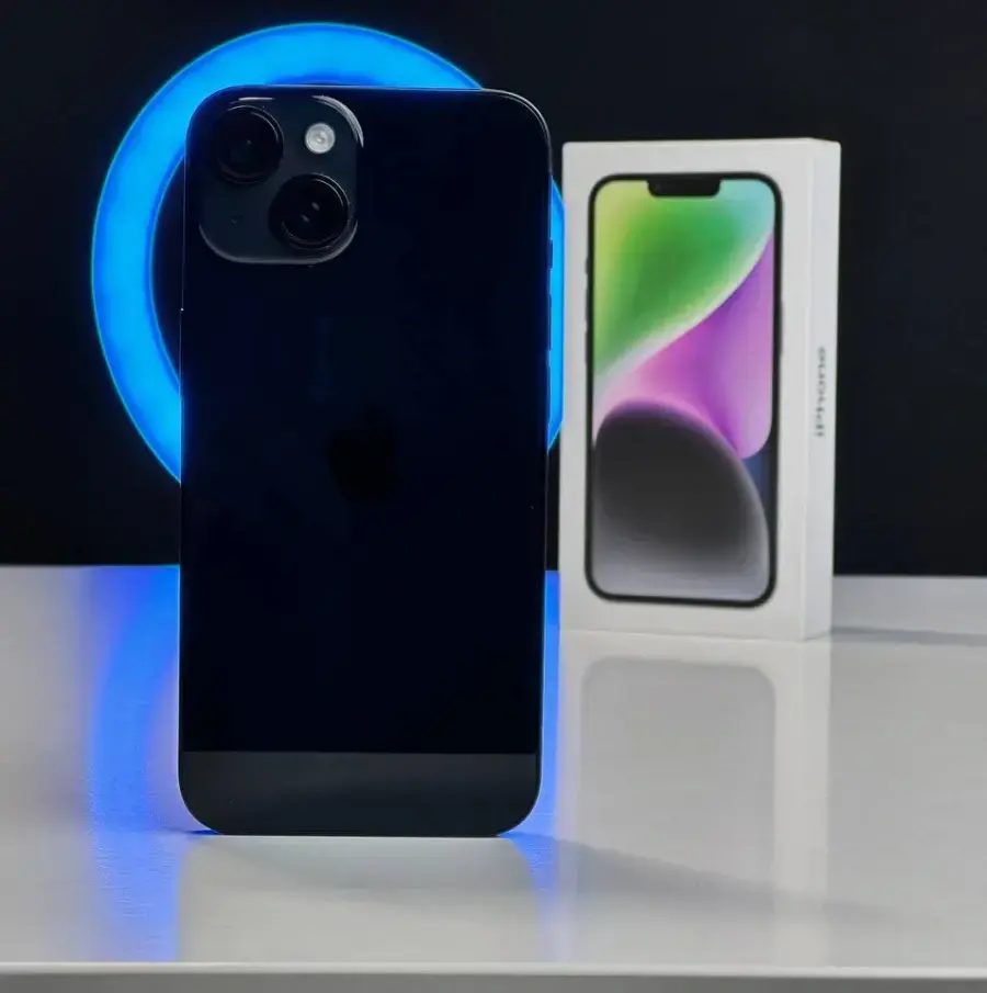 OPEN BOX Apple iPhone 14 256GB Midnight (MPVX3)🔋100% (Стан - 10/10, Комплект - повний | гарантія - 6 міс.)