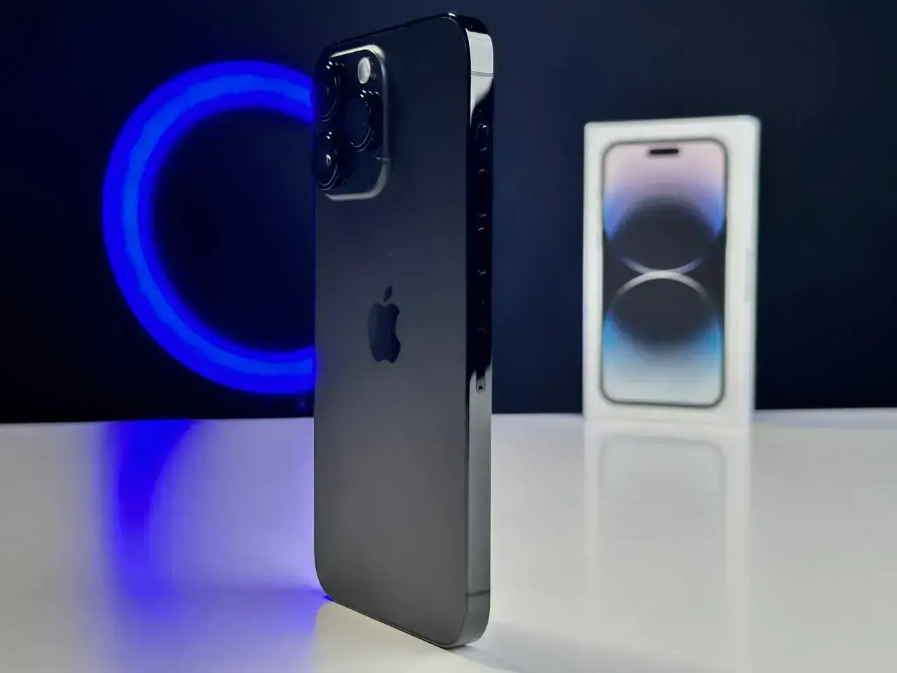 📲OPEN BOX Apple iPhone 14 Pro Max 1TB Space Black (MQC23)🔋100% (Состояние - 10/10, Комплект - полное | гарантия - 6 мес.)