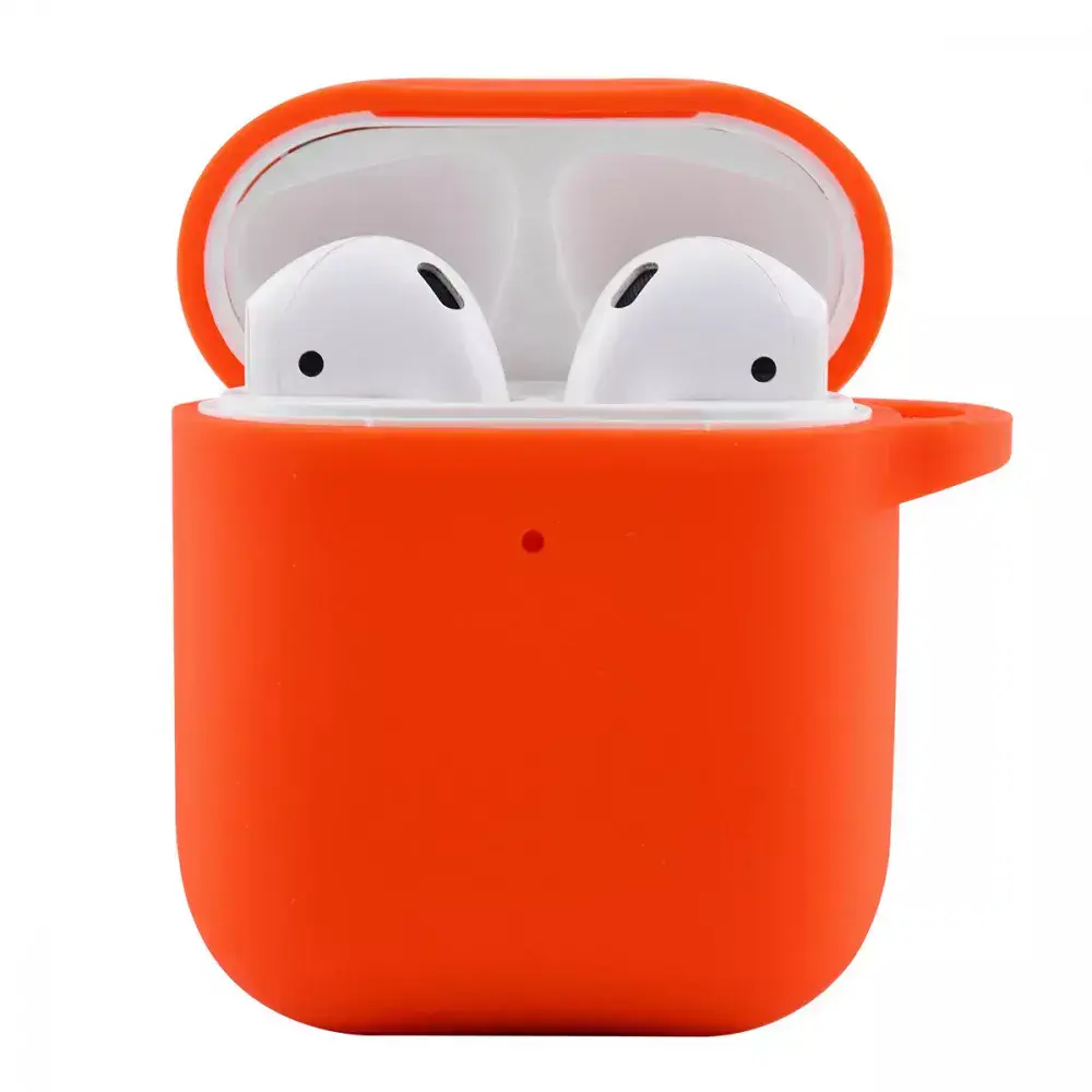 Силіконовий чохол for AirPods 1/2 - Orange