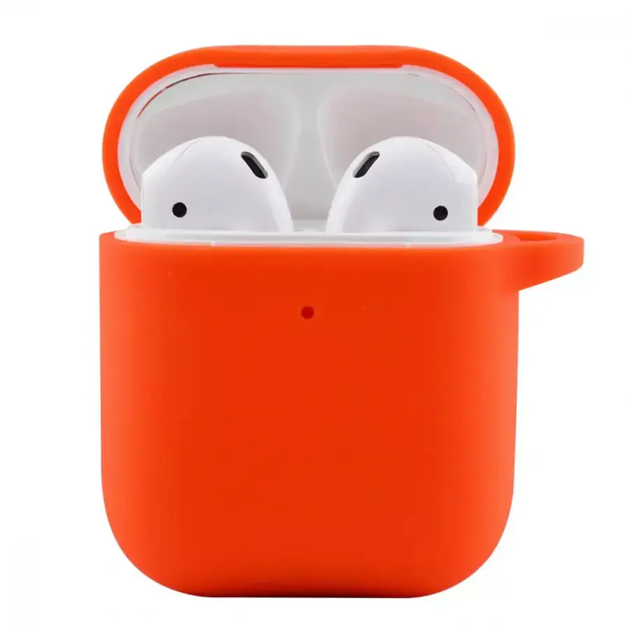 Силиконовый чехол для AirPods 1/2 - Orange