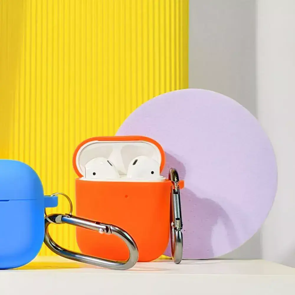 Силіконовий чохол for AirPods 1/2 - Orange