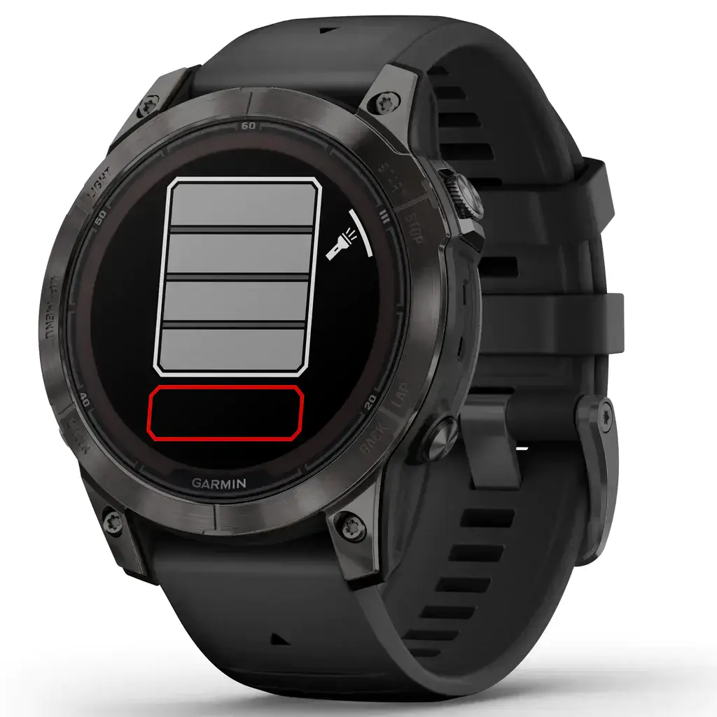 Смарт-годинник Garmin Fenix 7 Pro Sapphire Solar Edition | 47 мм Carbon Grey DLC Titanium with Black Band (010-02777-11)