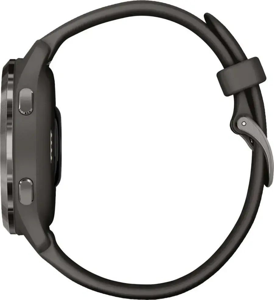 Смарт-годинник Garmin Venu 2S Slate Bezel with Graphite Case and Silicone Band (010-02429-10/00)