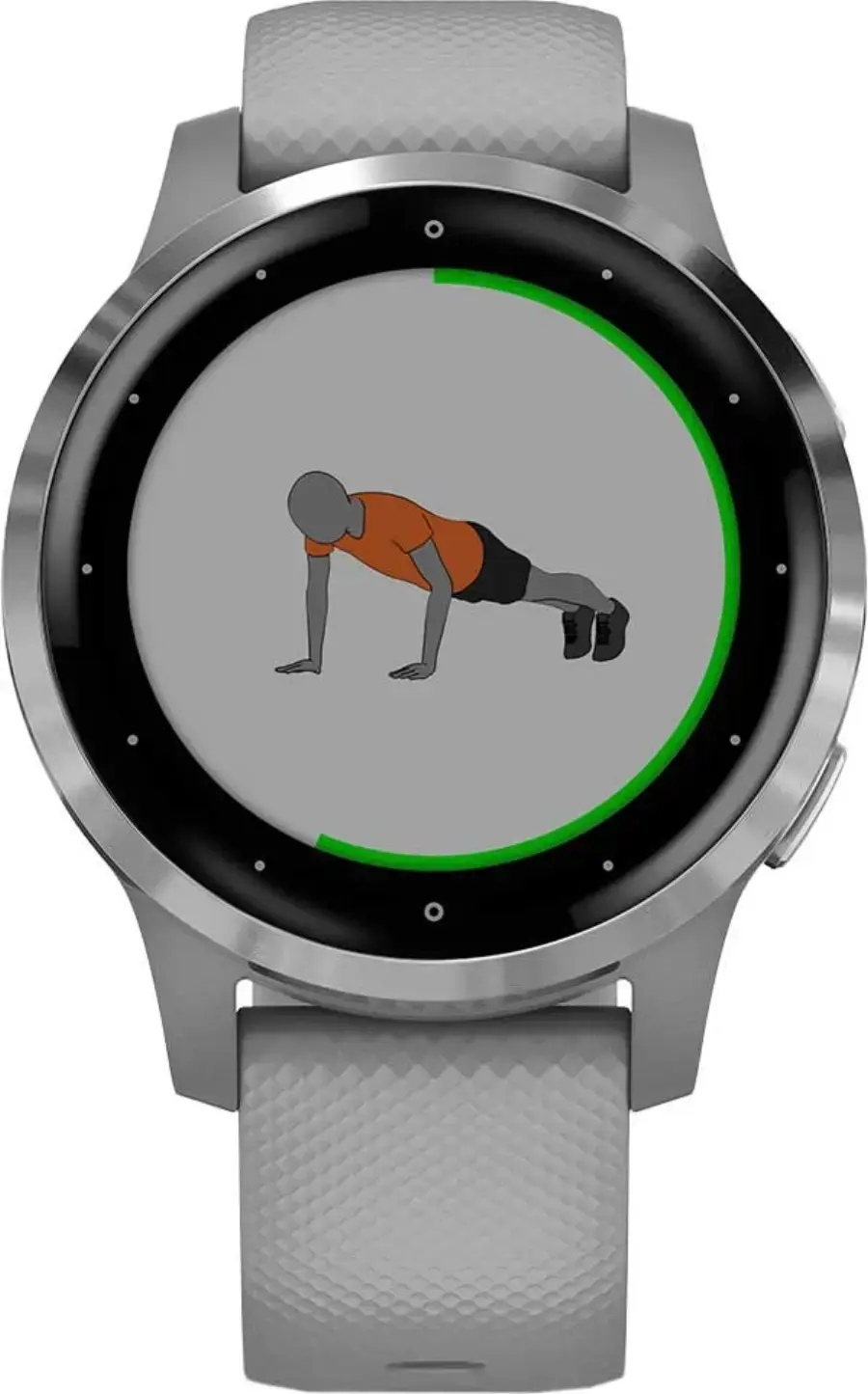 Смарт-годинник Garmin vivoactive 4S Powder Gray/Silver (010-02172-02/010-02172-01)