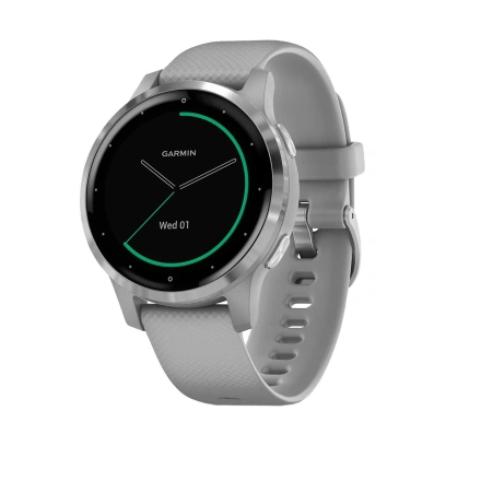 Смарт-часы Garmin vivoactive 4S Powder Gray/Silver (010-02172-02/010-02172-01)