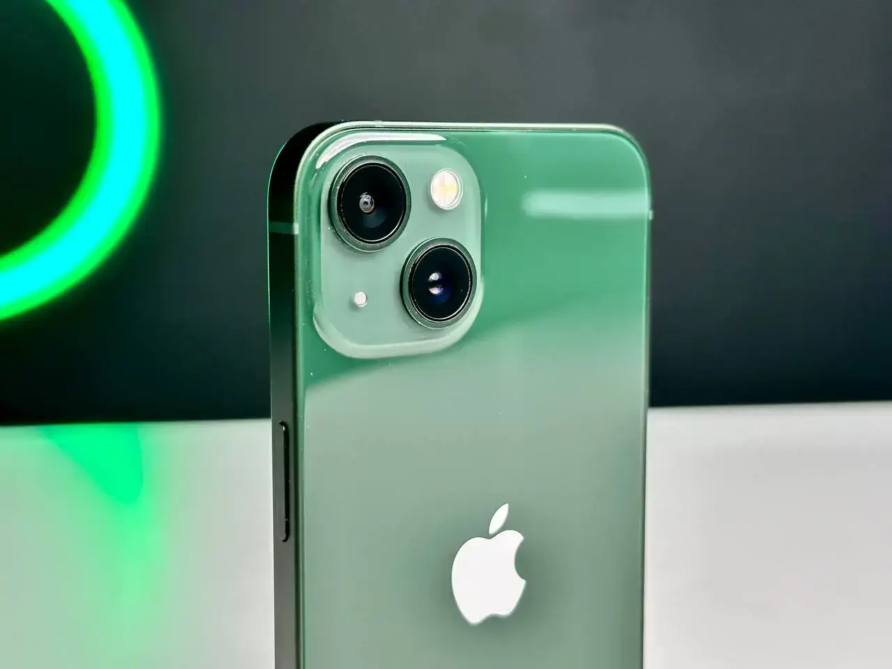 USED Apple iPhone 13 256GB Green (MNGE3, MNGL3)🔋91% (Стан - 9/10, Комплект - iPhone, кабель | гарантія - 1 міс.)