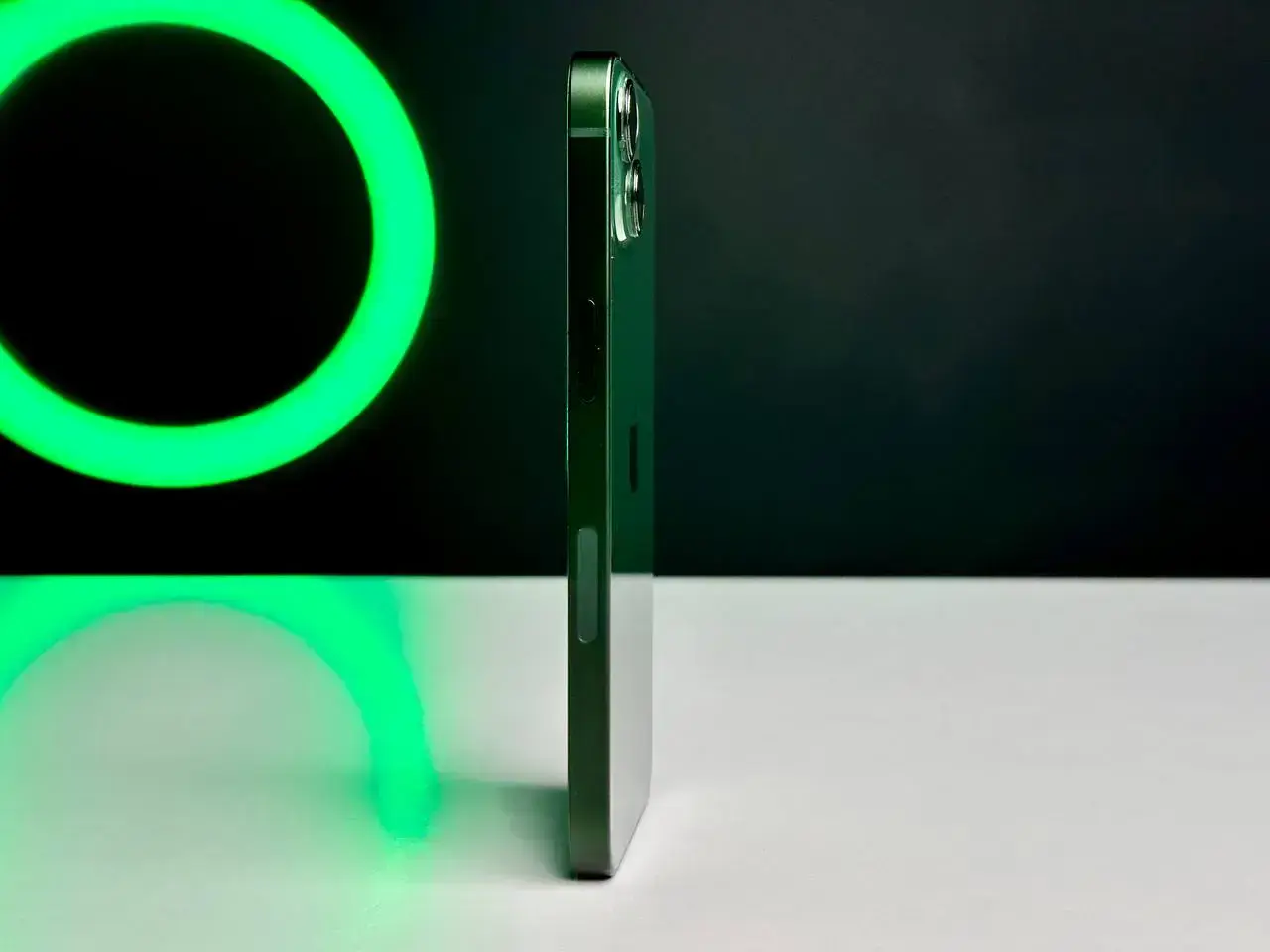 USED Apple iPhone 13 256GB Green (MNGE3, MNGL3)🔋91% (Стан - 9/10, Комплект - iPhone, кабель | гарантія - 1 міс.)