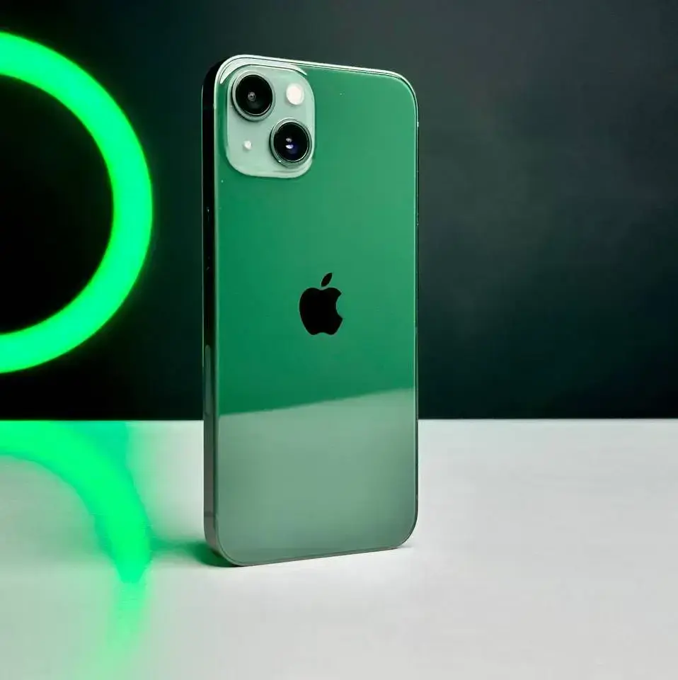 USED Apple iPhone 13 256GB Green (MNGE3, MNGL3)🔋91% (Стан - 9/10, Комплект - iPhone, кабель | гарантія - 1 міс.)