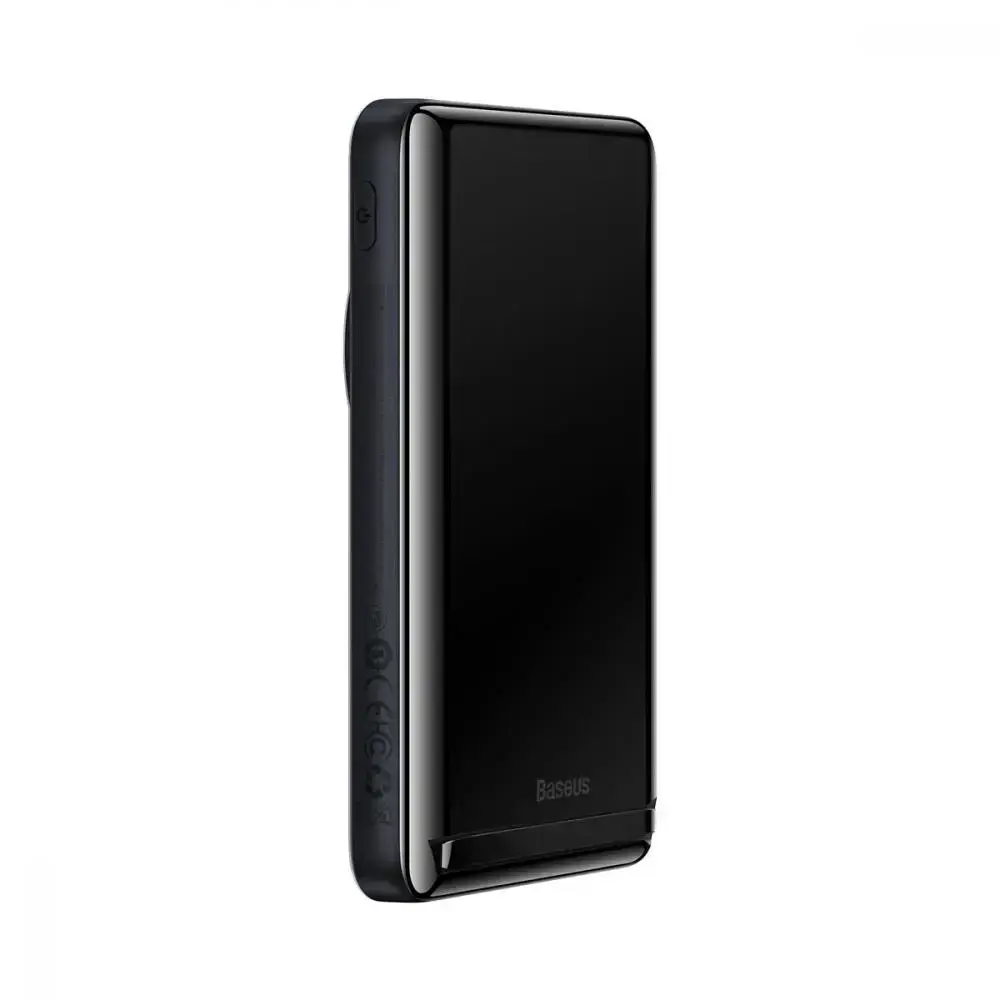 Зовнішній акумулятор (павербанк) Baseus Magnetic Bracket Wireless Fast Charging PowerBank 20W 10000mAh Overseas Edition - Blue (PPCX000203)