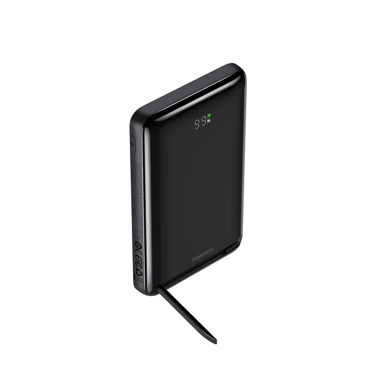 Зовнішній акумулятор (павербанк) Baseus Magnetic Bracket Wireless Fast Charging PowerBank 20W 10000mAh Overseas Edition - Blue (PPCX000203)