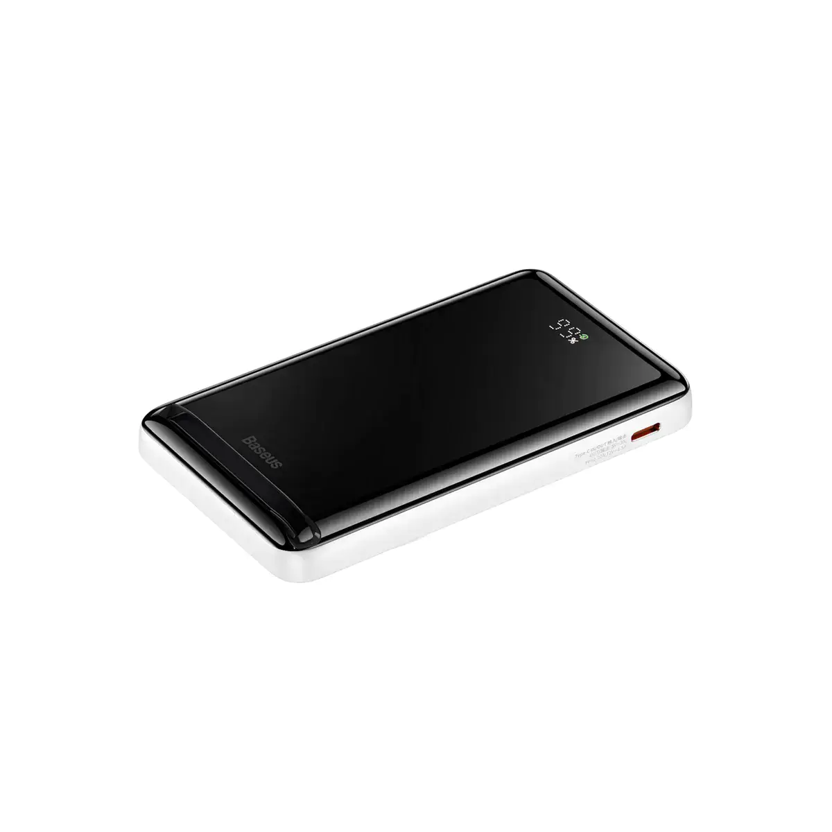 Зовнішній акумулятор (павербанк) Baseus Magnetic Bracket Wireless Fast Charging PowerBank 20W 10000mAh - White (PPCX000002)