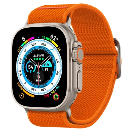 Ремінець Spigen Band Lite Fit Ultra Watch Band for Apple Watch 49mm/45mm/44mm/42mm - Orange (AMP05986)