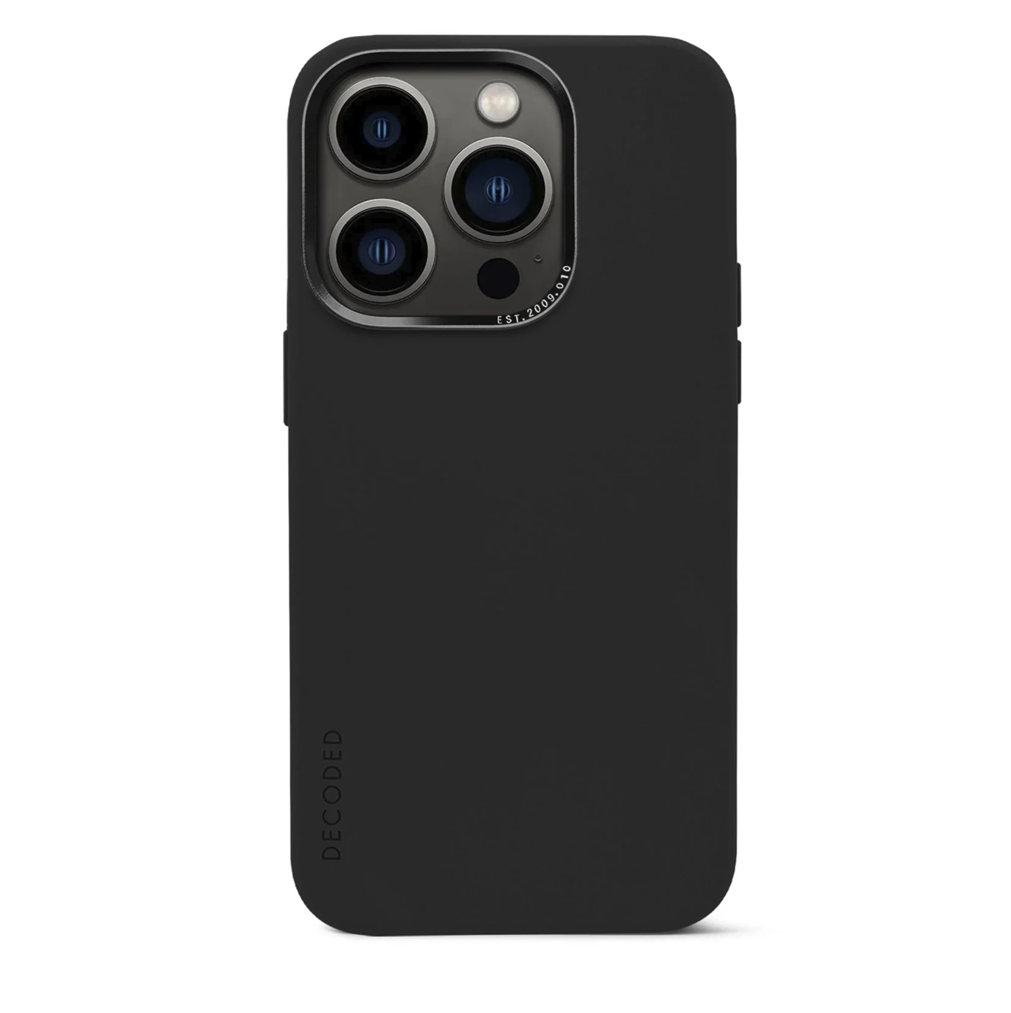 Чохол DECODED AntiMicrobial Silicone Back Cover for iPhone 14 Pro Max - Charcoal (D23IPO14PMBCS9CL)