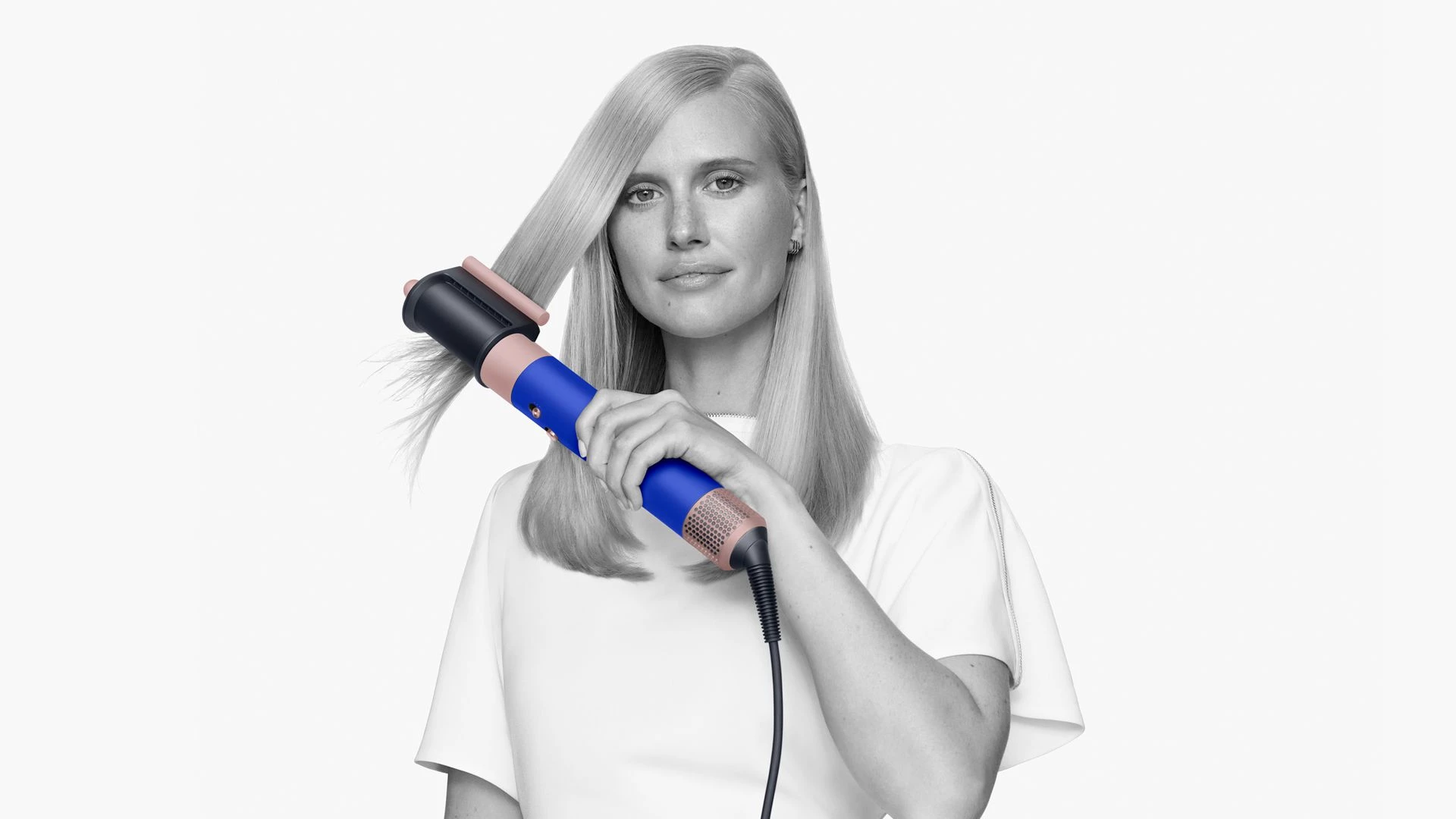 Купить Стайлер для длинных волос Dyson Airwrap Multi-styler Complete Long -  Blue/Pink (460690-01) выгодно в Киеве | цена и обзор в интернет магазине  NewTime