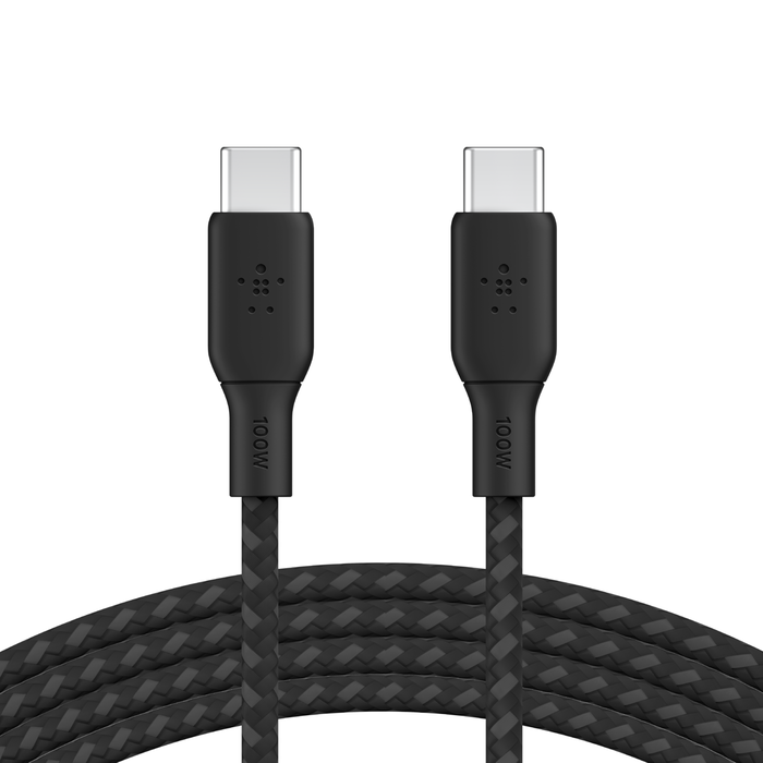 Кабель Belkin BoostCharge USB-C to USB-C Cable 2.0 m 100W - Black (CAB014bt2MBK)