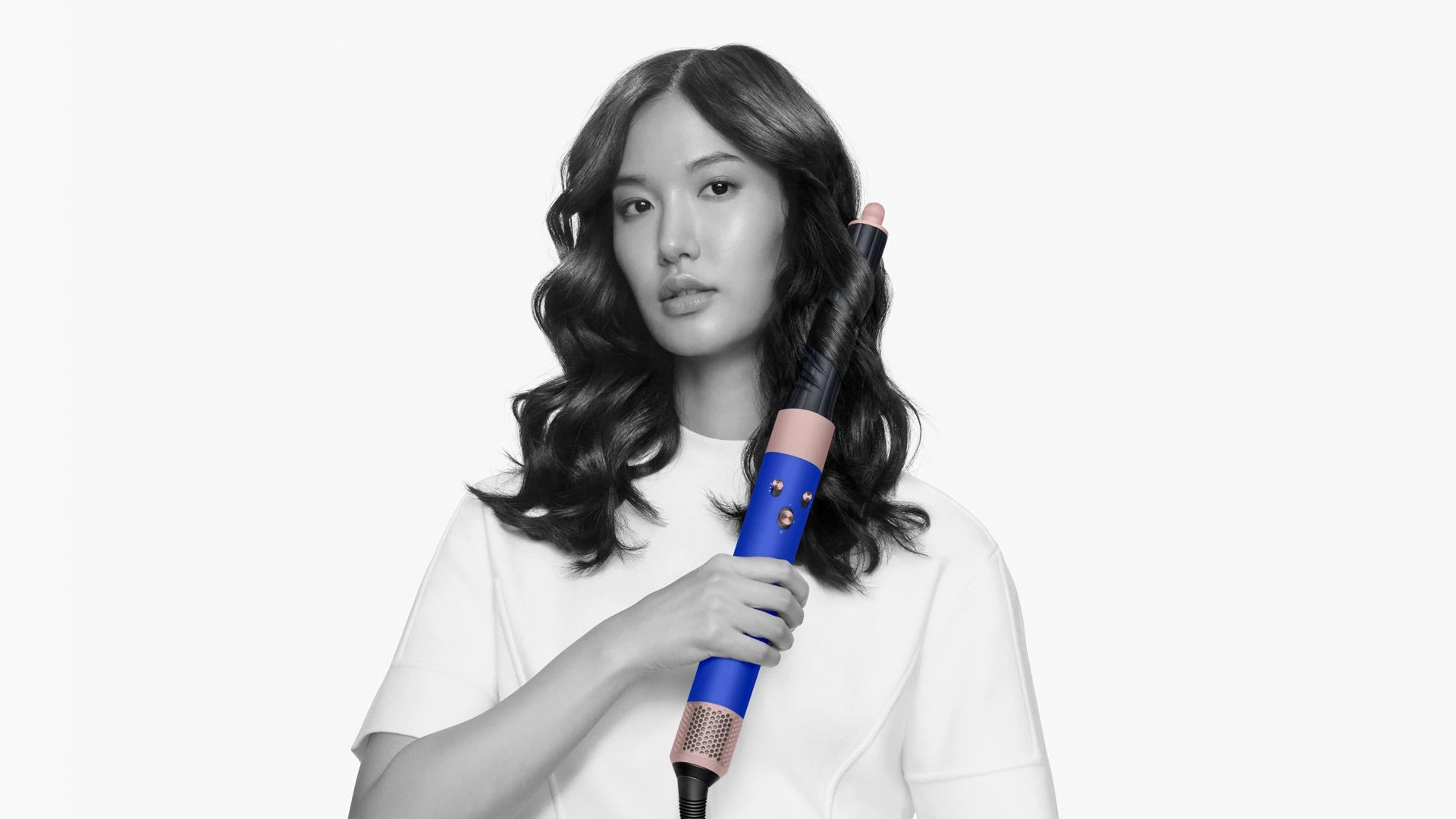 Купить Стайлер для длинных волос Dyson Airwrap Multi-styler Complete Long -  Blue/Pink (460690-01) выгодно в Киеве | цена и обзор в интернет магазине  NewTime