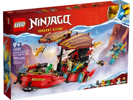 Блочный конструктор LEGO Ninjago Дар судьбы - гонки со временем (71797)