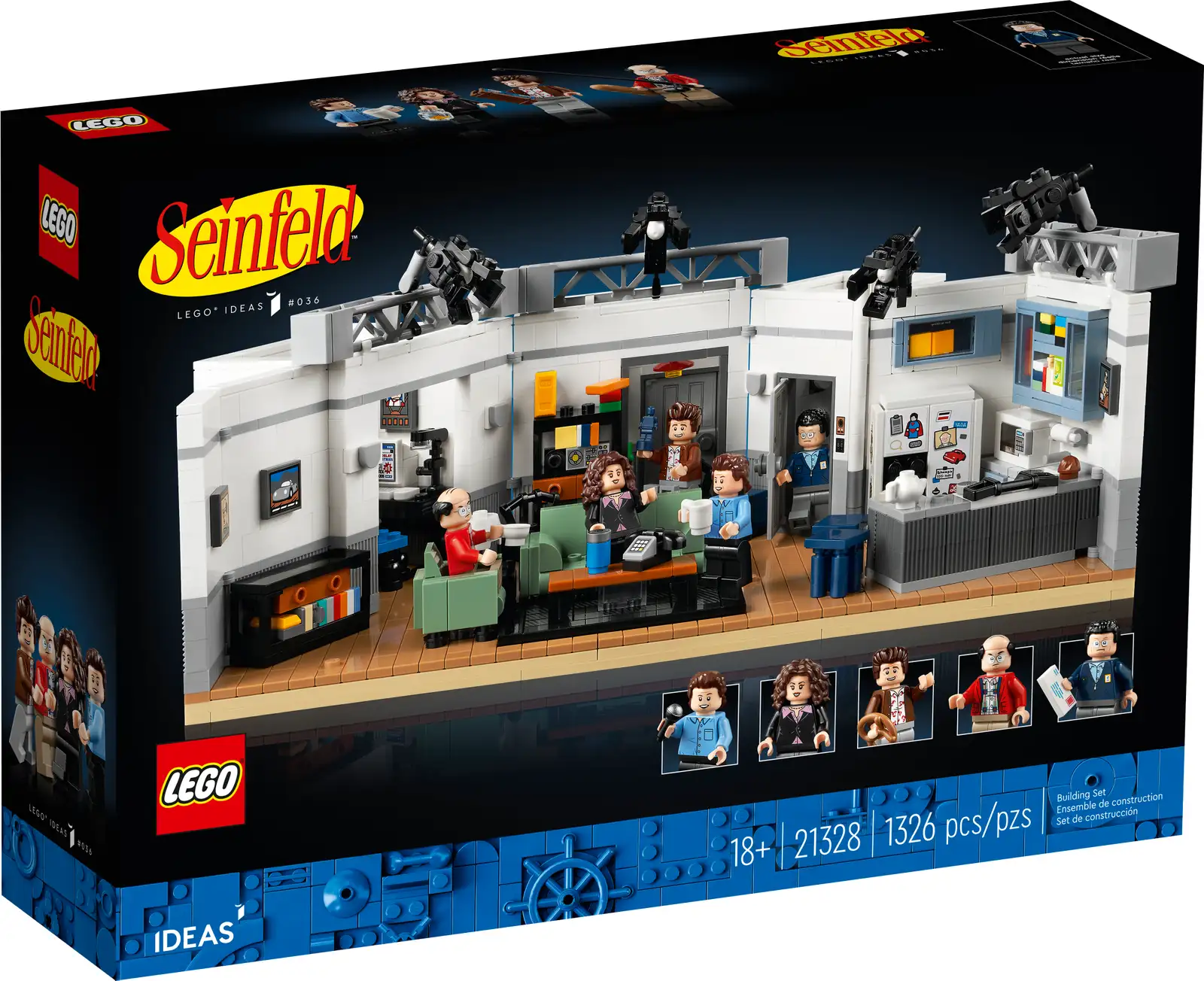 Блоковий конструктор LEGO Ideas Сайнфелд (21328)