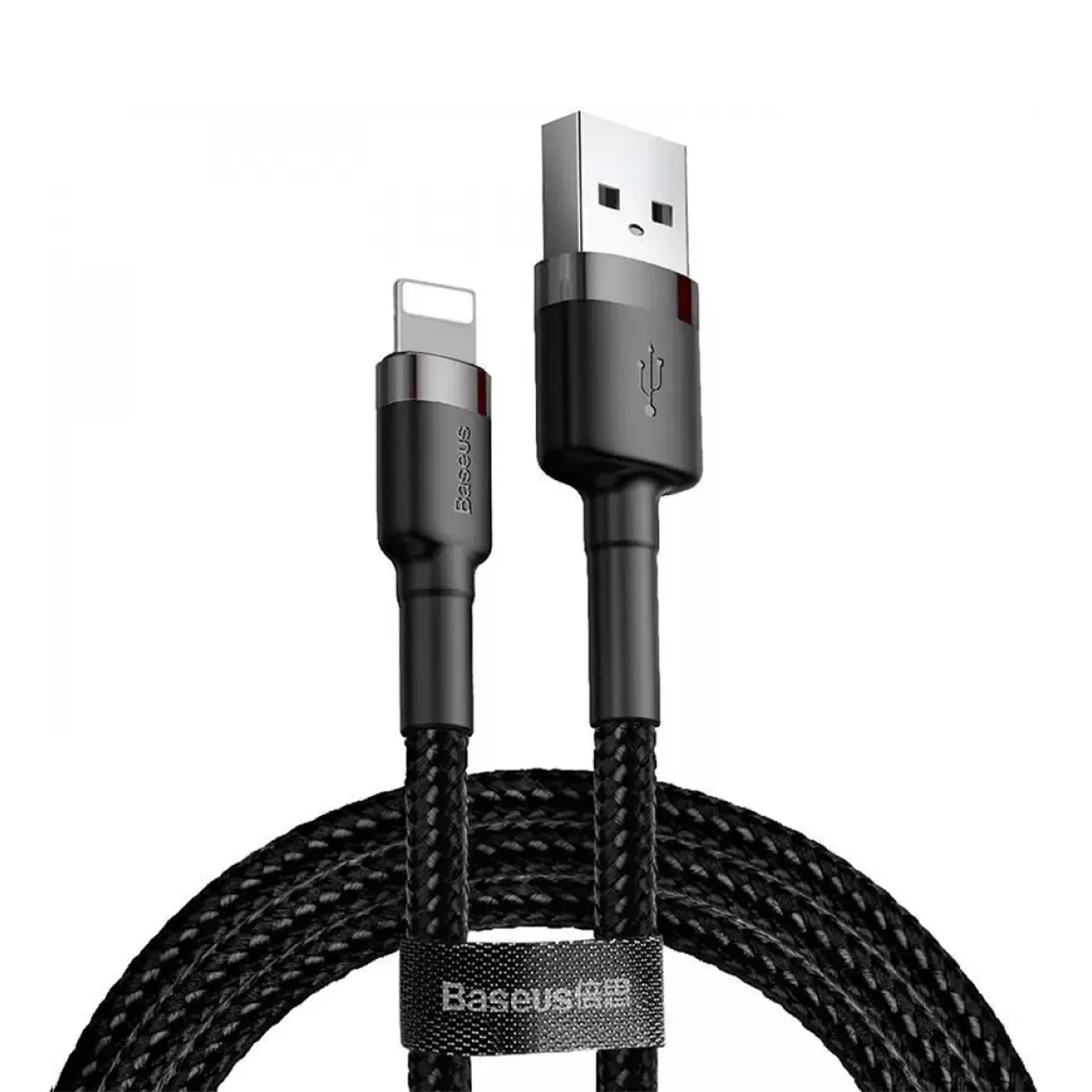Зарядный кабель Baseus USB to Lightning 1 м - Gray/Black (CALKLF-BG1)