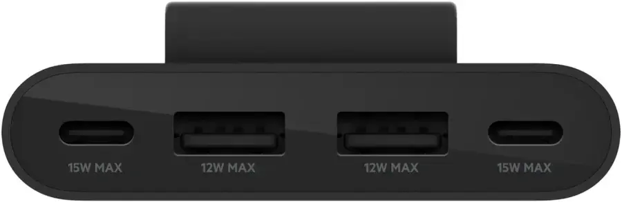 Концентратор Belkin BoostCharge 4-Port USB Power Extender 2.0m - Black (BUZ001bt2MBKB7)