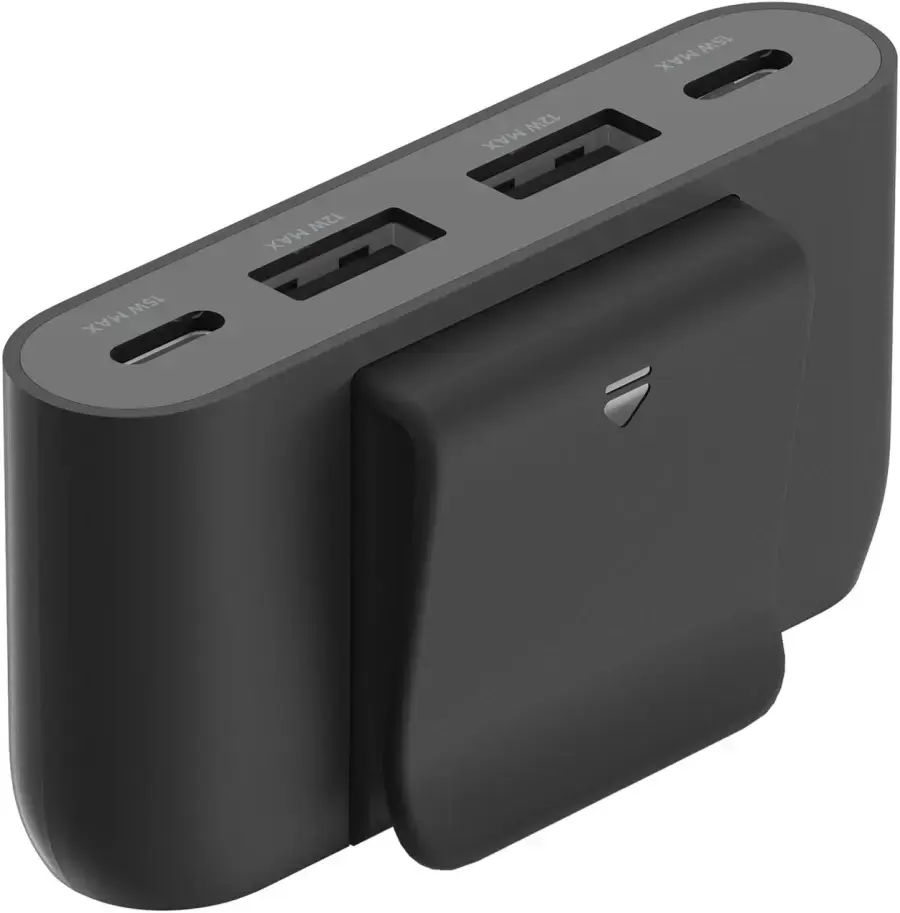 Концентратор Belkin BoostCharge 4-Port USB Power Extender 2.0m - Black (BUZ001bt2MBKB7)