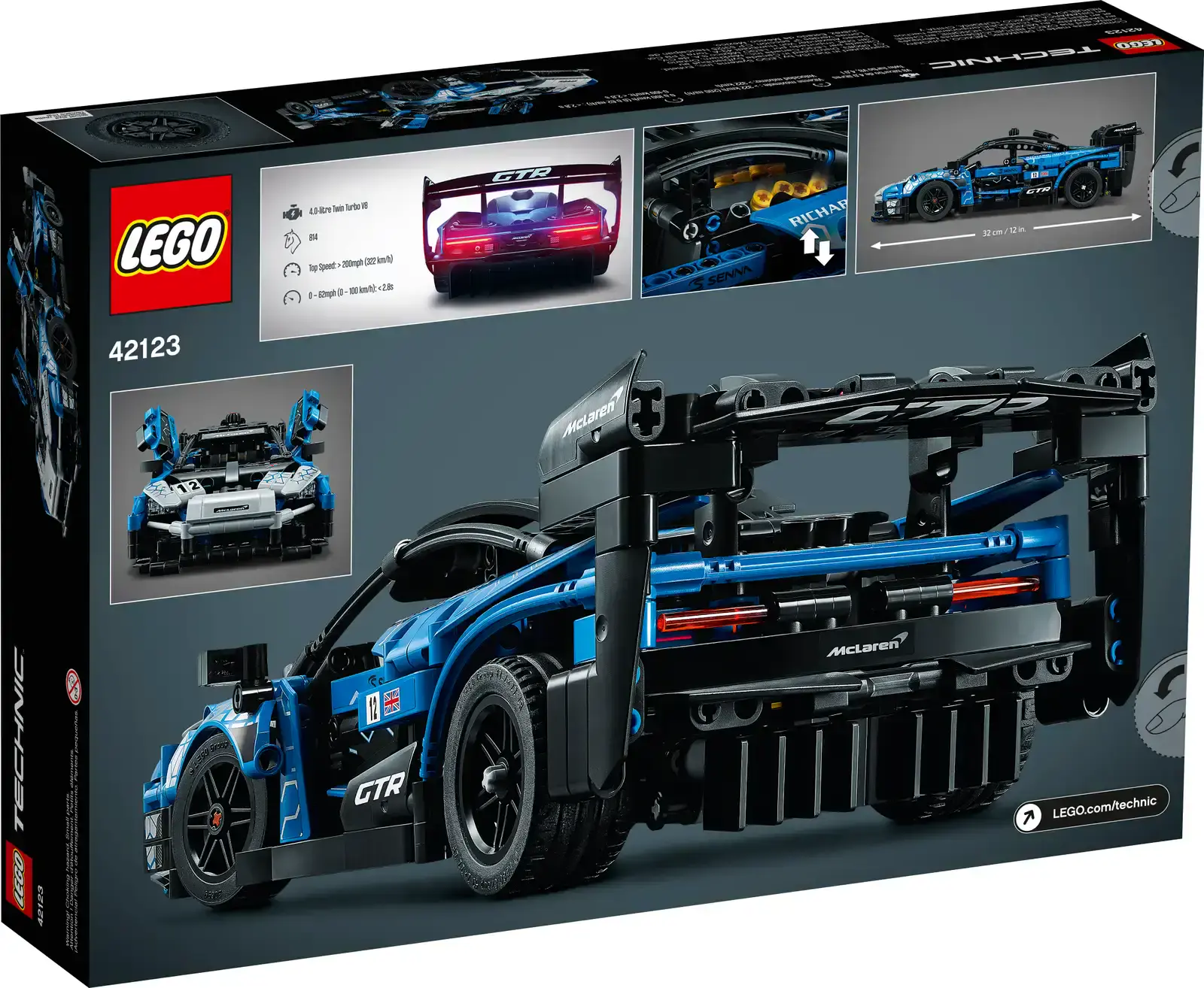 Авто-конструктор LEGO McLaren Senna GTR (42123)