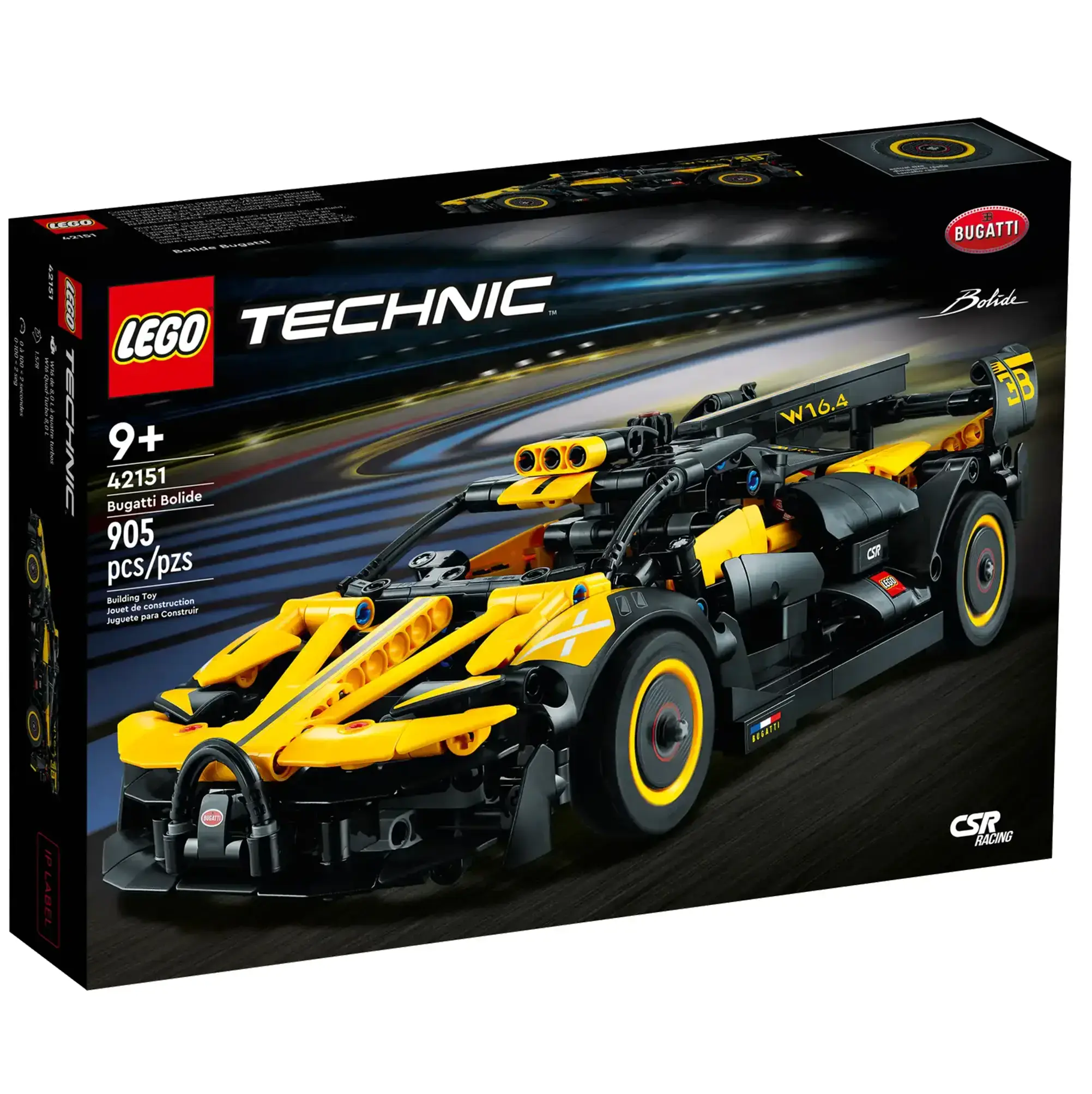 Авто-конструктор LEGO Technic Bugatti Bolide (42151)