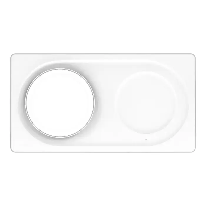 Бездротова зарядна панель Belkin BoostCharge Pro 2-in-1 Wireless Charging Pad with Official MagSafe Charging 15W - White (WIZ019ttWH)