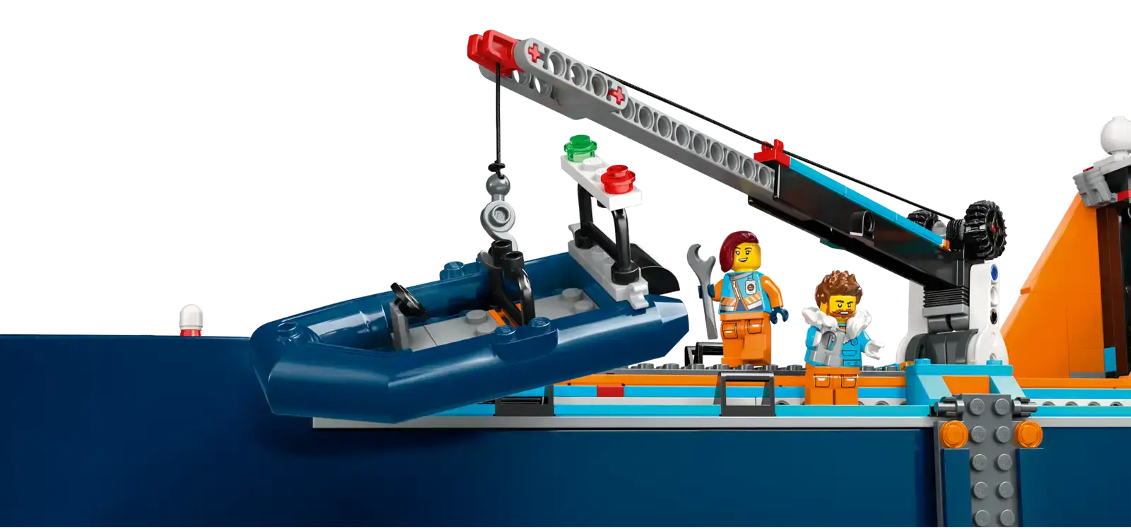 Блоковий конструктор LEGO City Арктичний дослідницький корабель (60368)