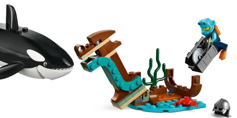 Блоковий конструктор LEGO City Арктичний дослідницький корабель (60368)