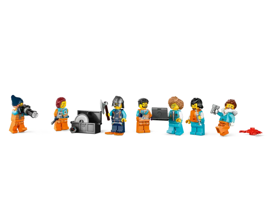 Блоковий конструктор LEGO City Арктичний дослідницький корабель (60368)