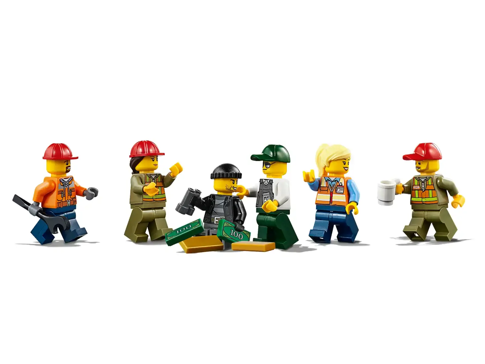 Блоковий конструктор LEGO City Вантажний поїзд (60198)