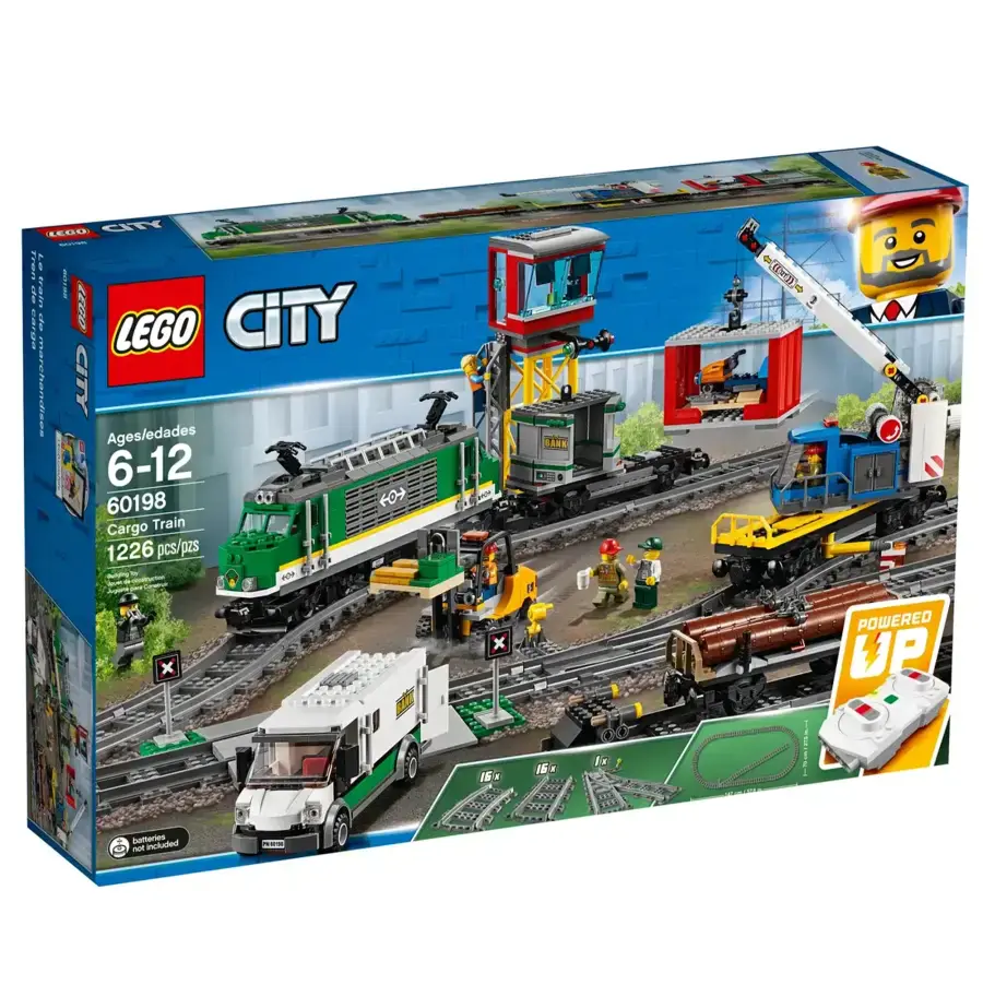 Блочный конструктор LEGO City Грузовой поезд (60198)