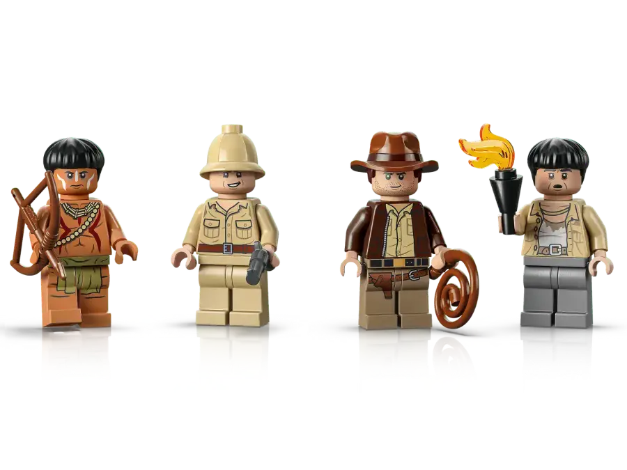Блочный конструктор LEGO Indiana Jones Храм Золотого Идола (77015)