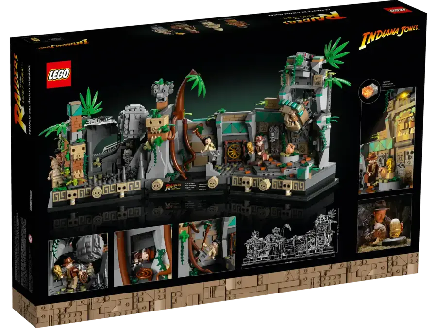 Блочный конструктор LEGO Indiana Jones Храм Золотого Идола (77015)