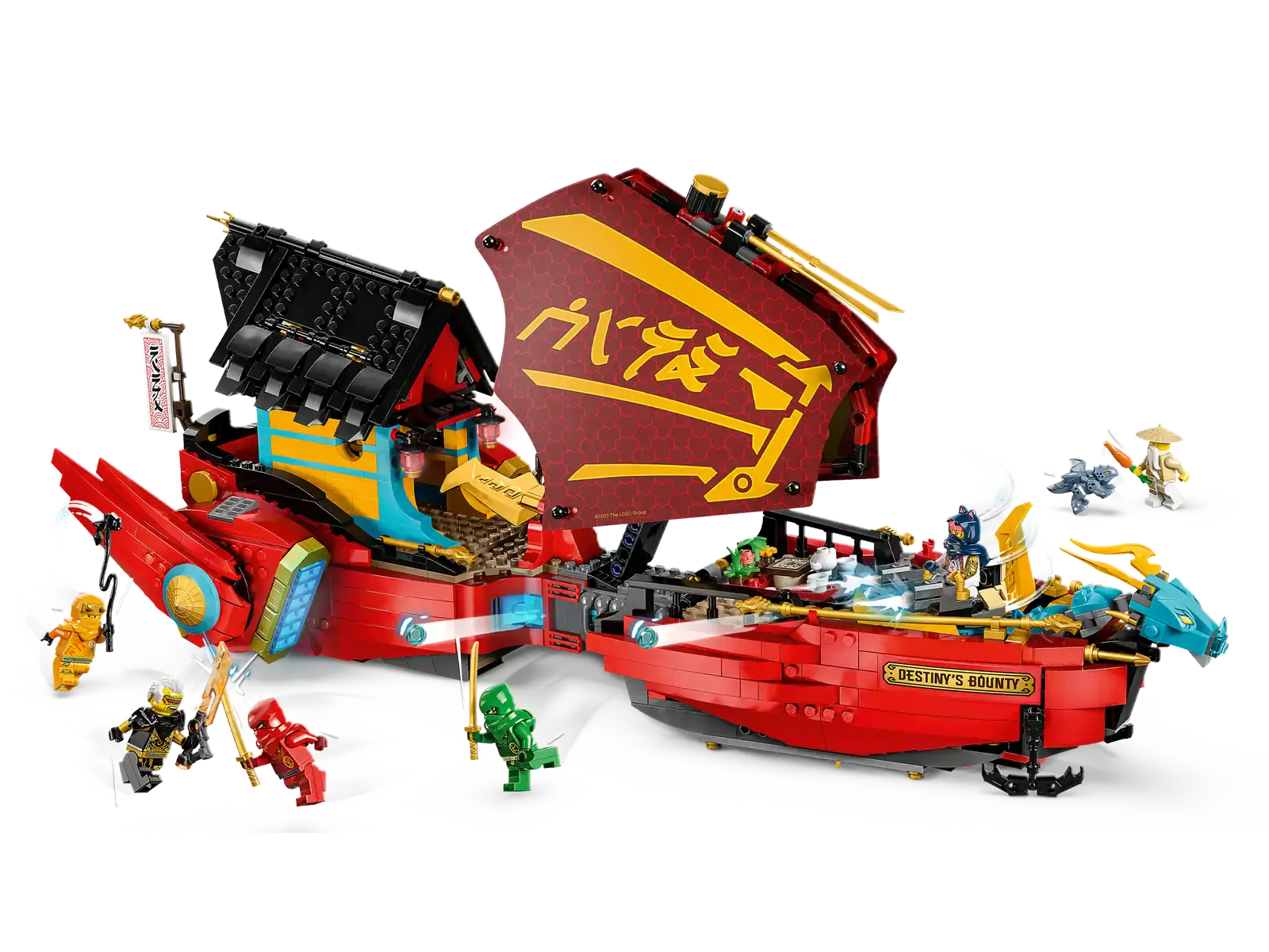 Блоковий конструктор LEGO Ninjago Дарунок долі - перегони з часом (71797)