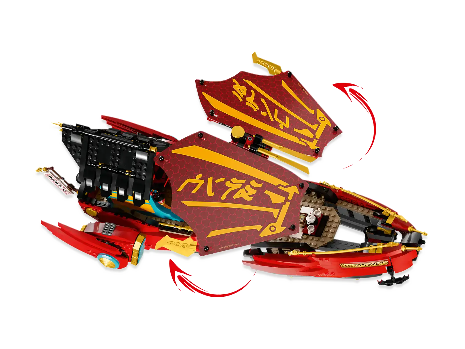 Блоковий конструктор LEGO Ninjago Дарунок долі - перегони з часом (71797)