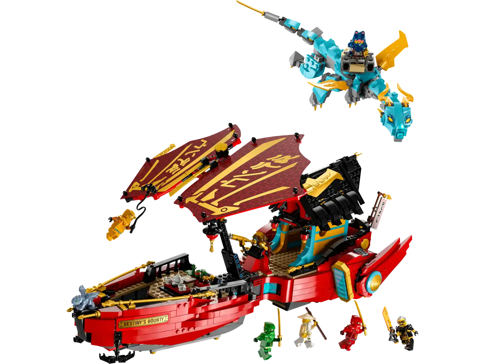 Блоковий конструктор LEGO Ninjago Дарунок долі - перегони з часом (71797)