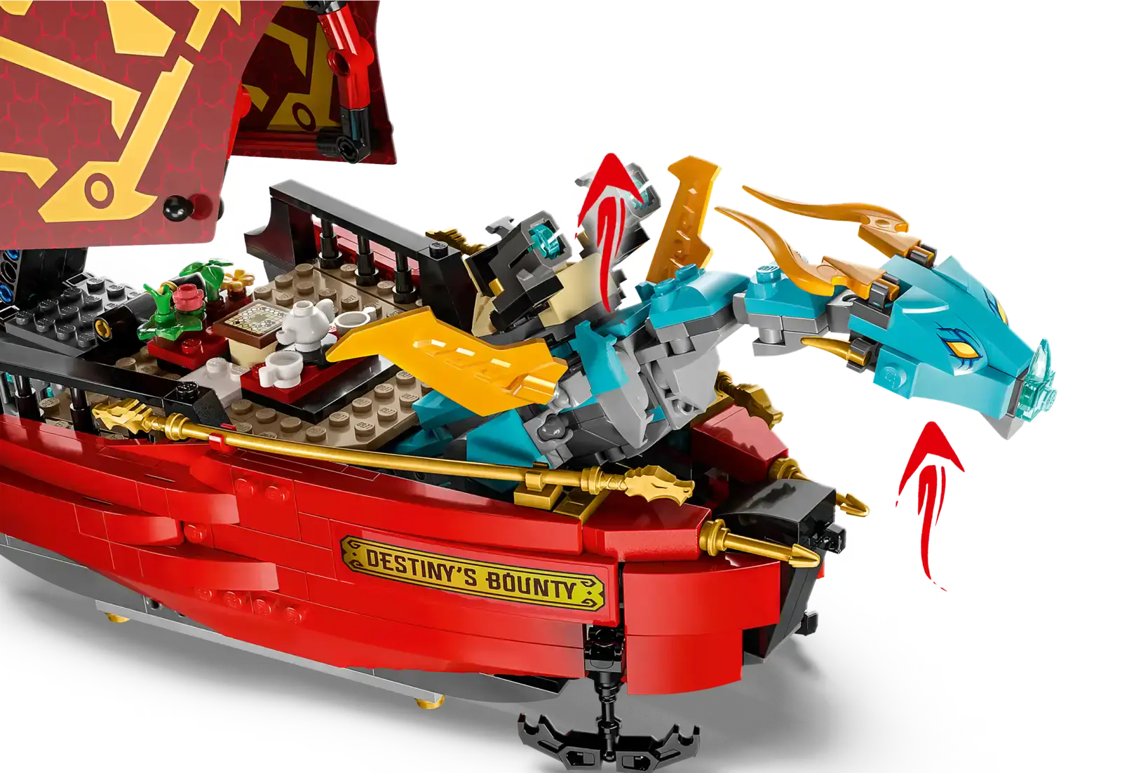 Блоковий конструктор LEGO Ninjago Дарунок долі - перегони з часом (71797)