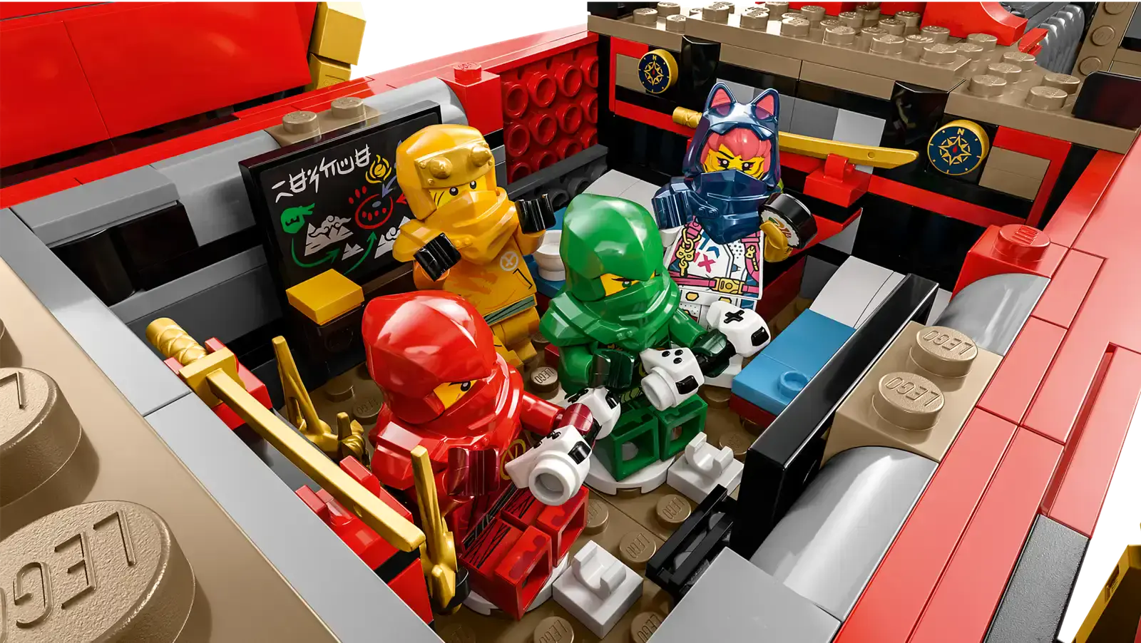 Блоковий конструктор LEGO Ninjago Дарунок долі - перегони з часом (71797)
