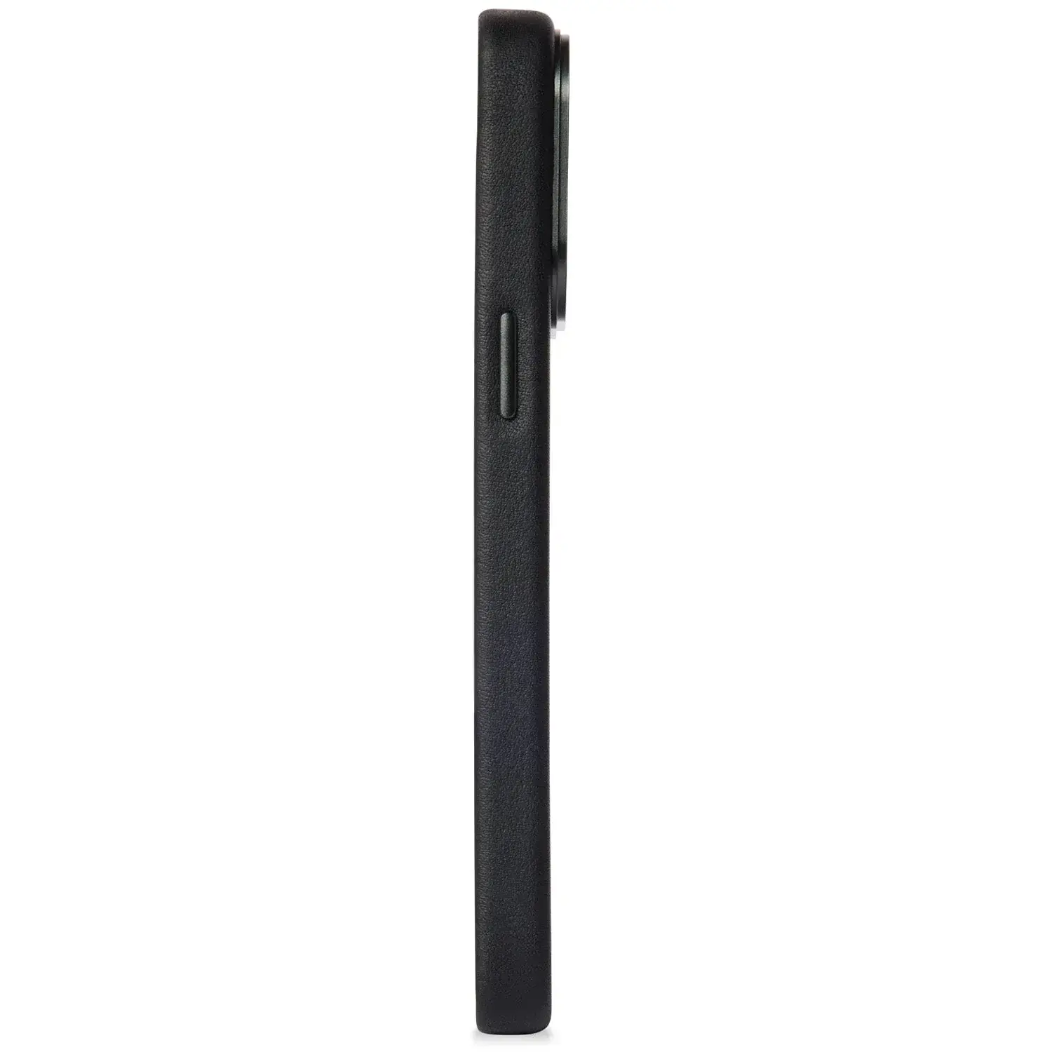 Чехол DECODED Leather Back Cover для iPhone 14 Pro Max - Black (D23IPO14PMBC1BK)