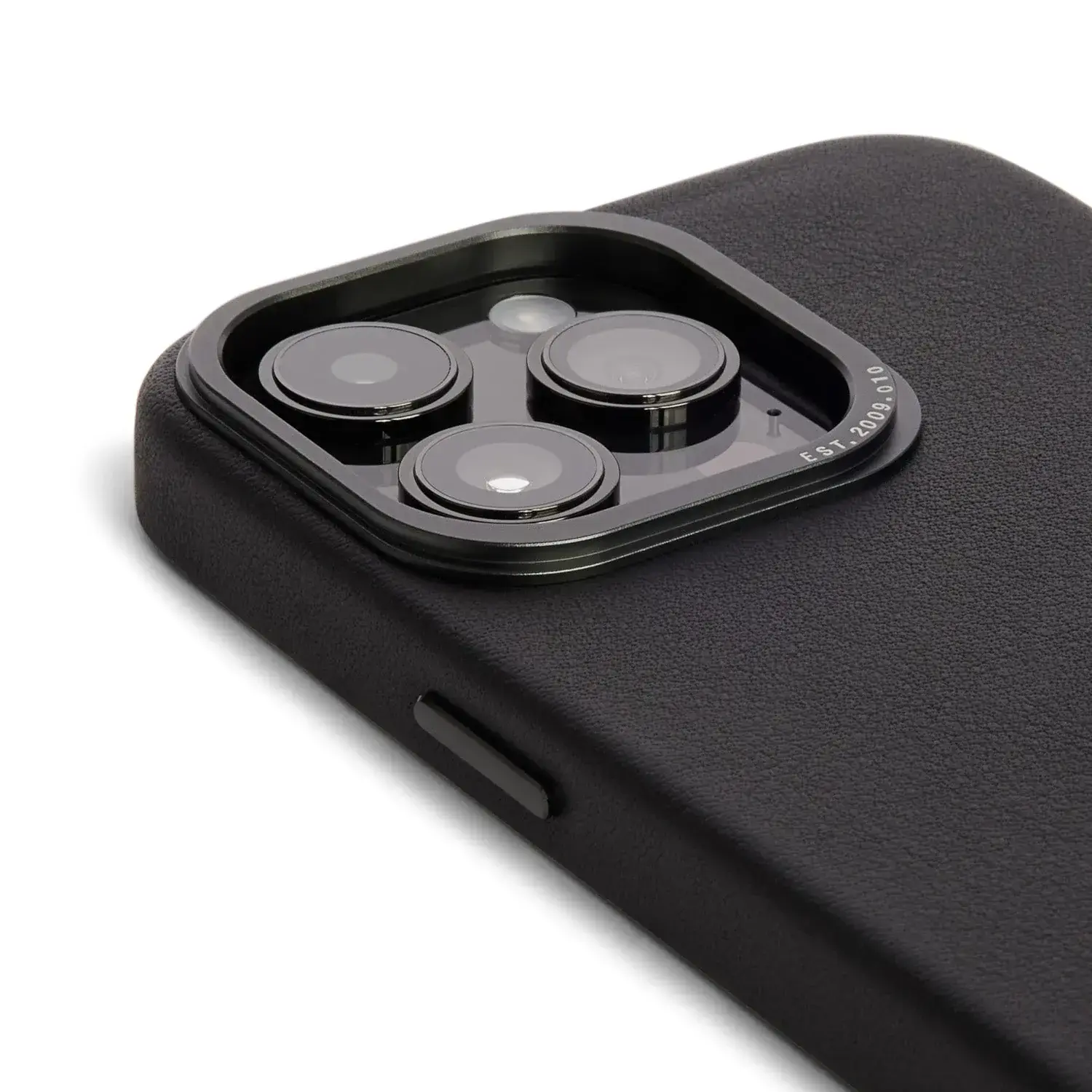 Чехол DECODED Leather Back Cover для iPhone 14 Pro Max - Black (D23IPO14PMBC1BK)
